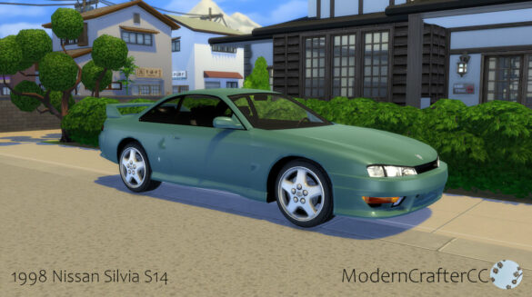 The Sims 4 1998 Nissan Silvia S14 at Modern Crafter CC