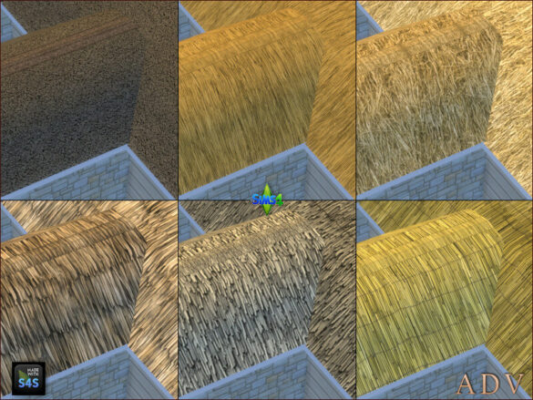 The Sims 4 6 Roofs at Arte Della Vita