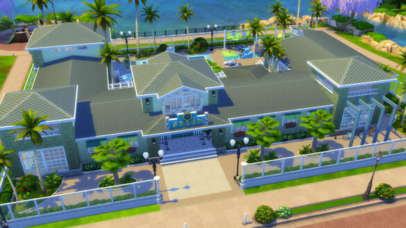 The Sims 4 a nova piscina principal