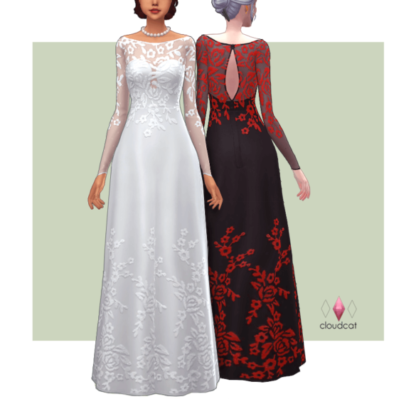 The Sims 4 Amorosa Dress