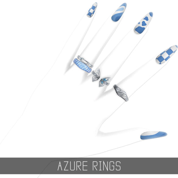 The Sims 4 AZURE RINGS at Simpliciaty