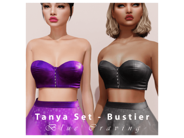The Sims 4 Blue Craving – Tanya Bustier