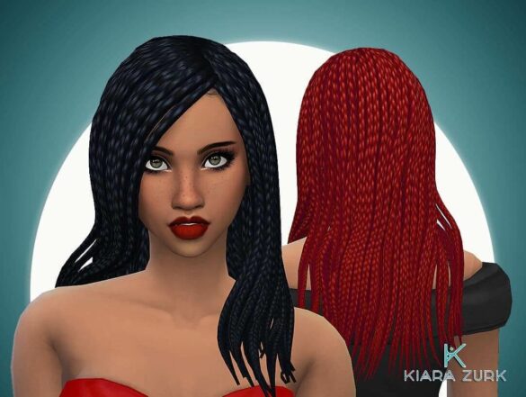 The Sims 4 Carmen Hairstyle at My Stuff Origin