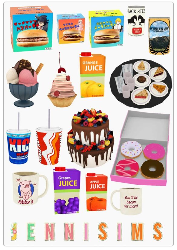 The Sims 4 CLUTTER DECORATIVE