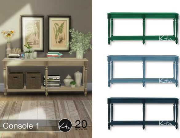 The Sims 4 Console 1 at Ktasims