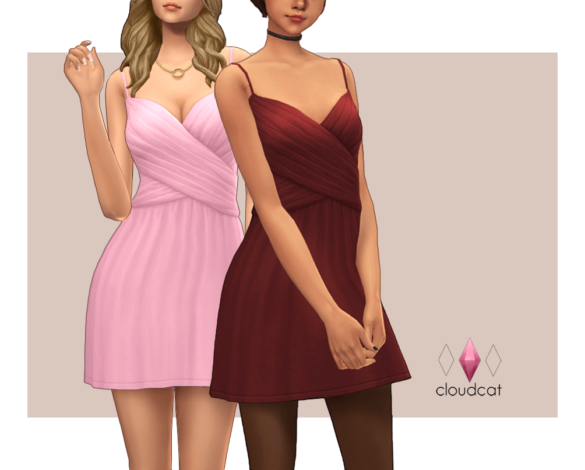 The Sims 4 dahlia dress