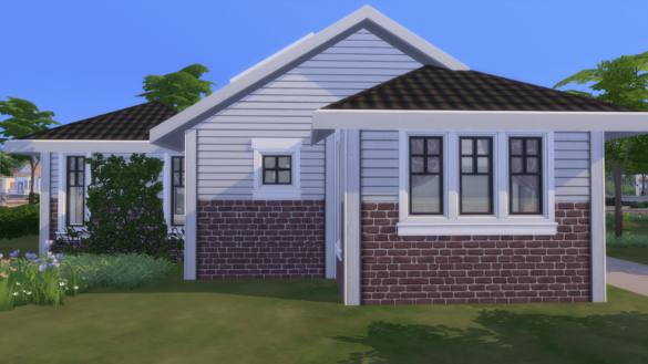 The Sims 4 Eichen-Alkoven (No CC)