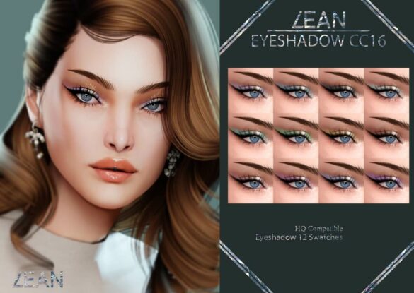 The Sims 4 EYESHADOW CC16 at LEAN