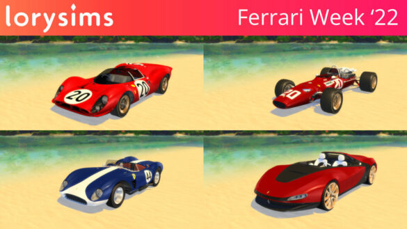 The Sims 4 Ferrari Week 2022 at LorySims