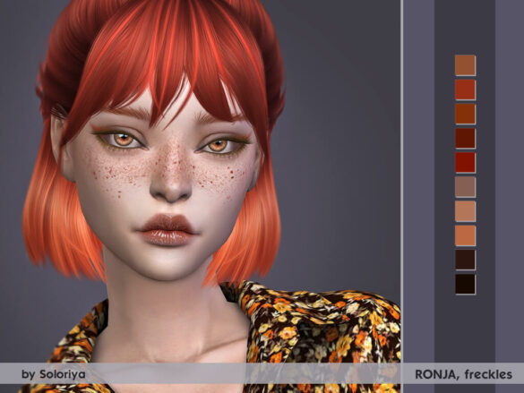 The Sims 4 freckles ronja