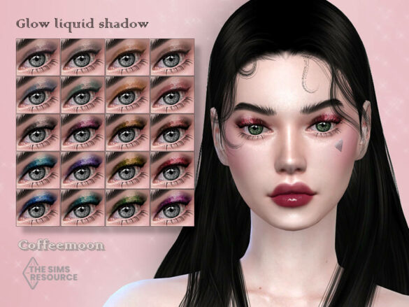 The Sims 4 Glow liquid shadow by coffeemoon