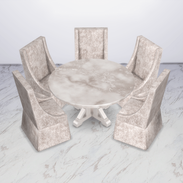 The Sims 4 hinterlands dining recolour