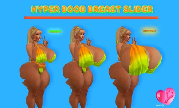 The Sims 4 HYPERBOOB BREAST SLIDER 1.1