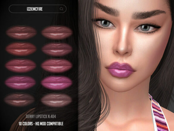 The Sims 4 IMF Denny Lipstick N.404 by IzzieMcFire