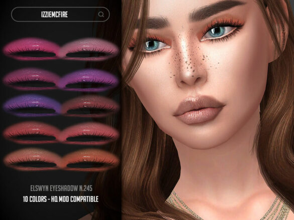 The Sims 4 IMF Elswyn Eyeshadow N.245 by IzzieMcFire