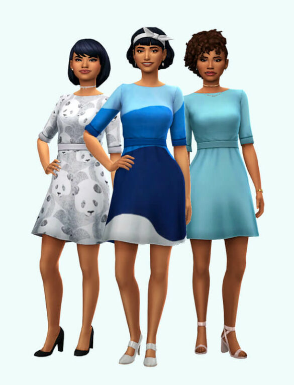 The Sims 4 Marjaana dress