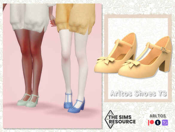 The Sims 4 Mary Jane Shoes 73 by Arltos