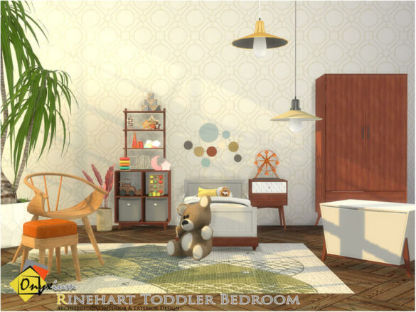 Mid Century Modern – Rinehart Toddler Bedroo