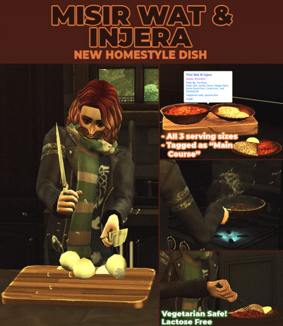 Misir Wat & Injera – New Custom Recipe