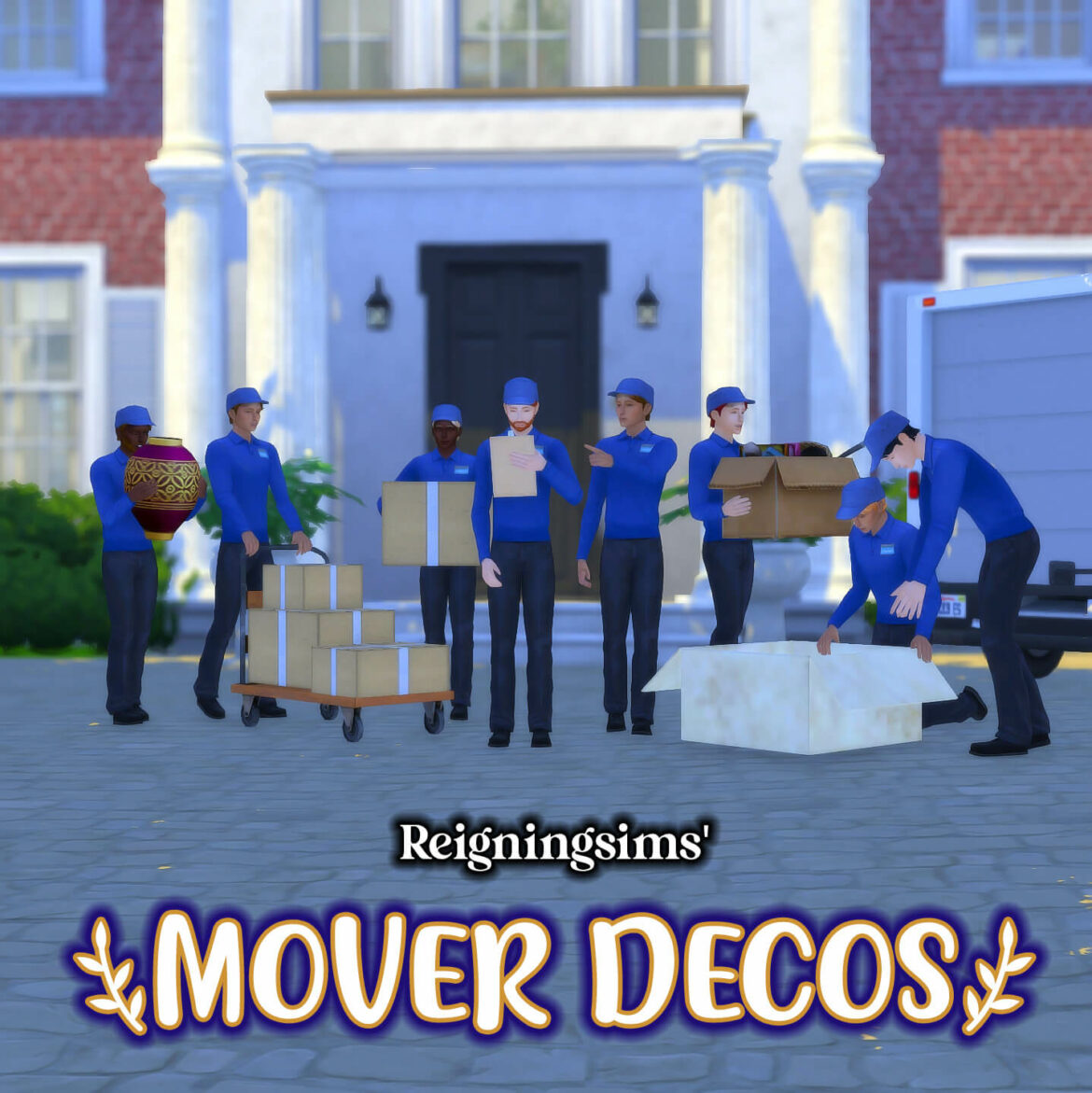 Sims 4 mover deco