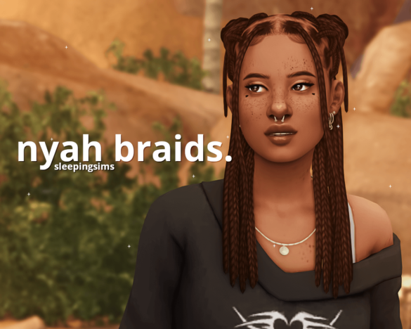 The Sims 4 nyah braids