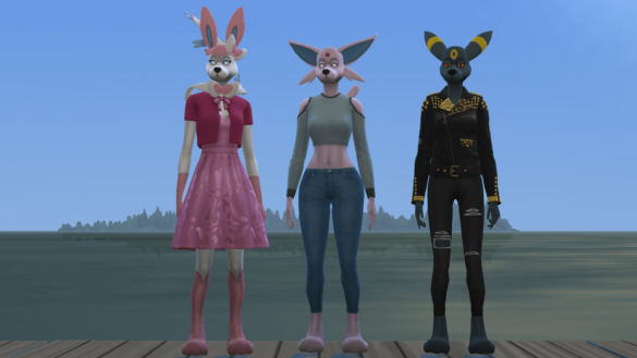 Pokemod By Leljas Play as Espeon