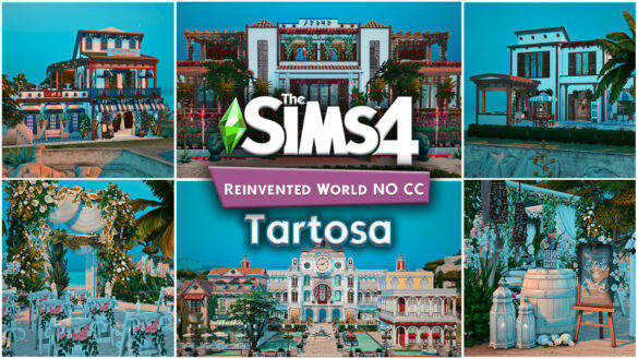 porto luminoso tartosa sims 4 reinvented world no cc