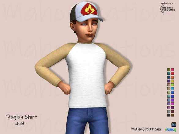The Sims 4 Raglan Shirt – Kids