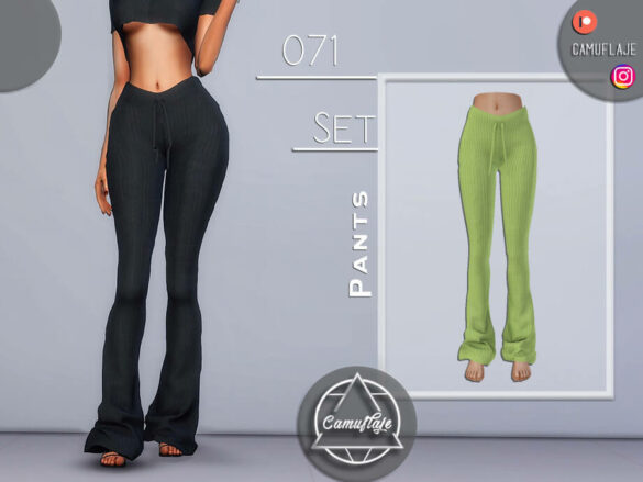 The Sims 4 SET 071 – Pants by Camuflaje
