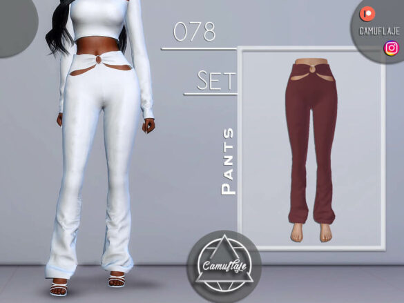 The Sims 4 SET 078 – Pants by Camuflaje