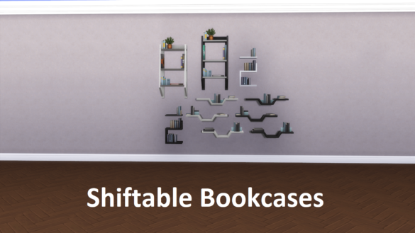 The Sims 4 Shiftable Bookcases