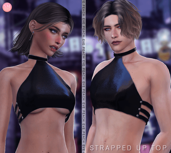 The Sims 4 Strapped Up Top
