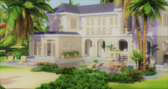 The Sims 4 sulani vacation villa 2 bedrooms 3 bathrooms