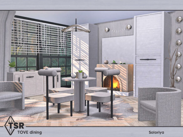 The Sims 4 Tove Dining by soloriya at TSR