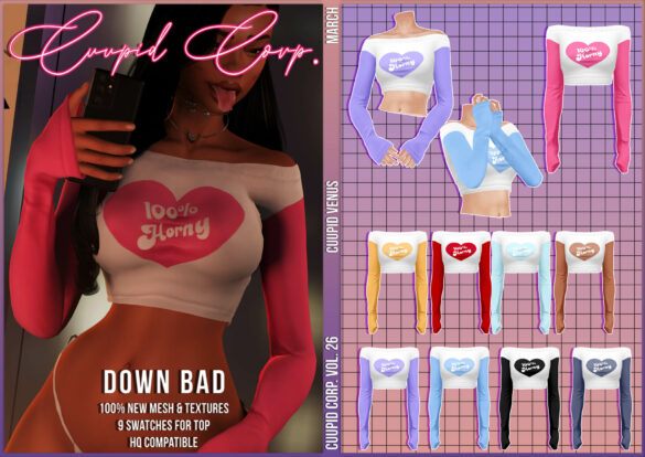 The Sims 4 venus down bad