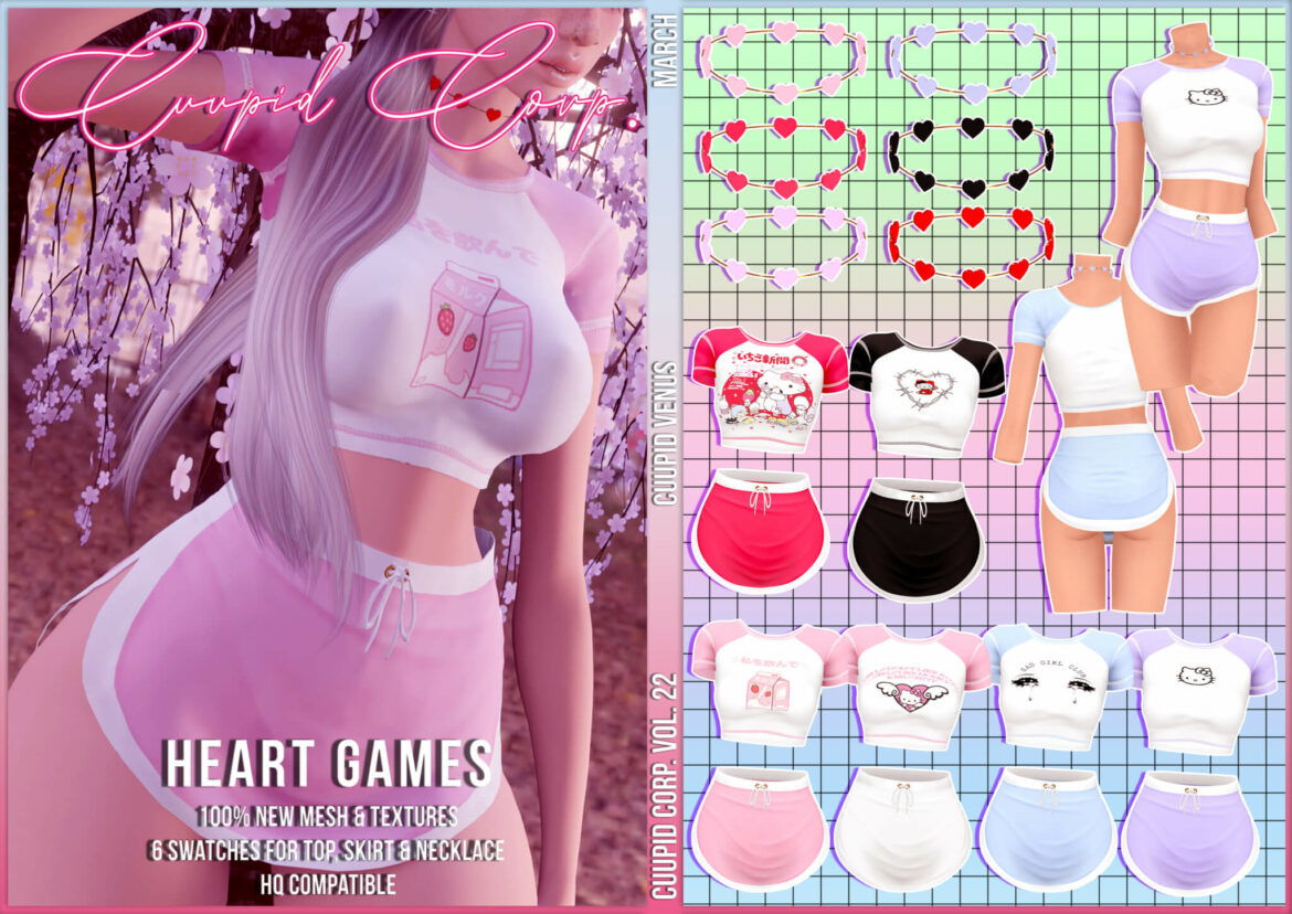 The Sims 4 venus heart games