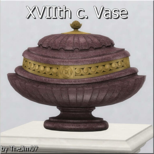 The Sims 4 XVIIth century Vase