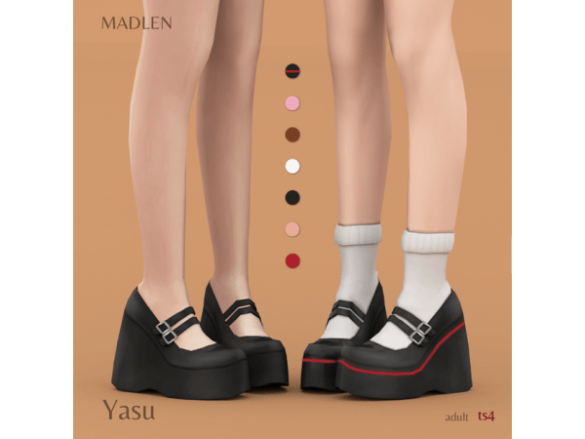 The Sims 4 Yasu Shoes by Madlen