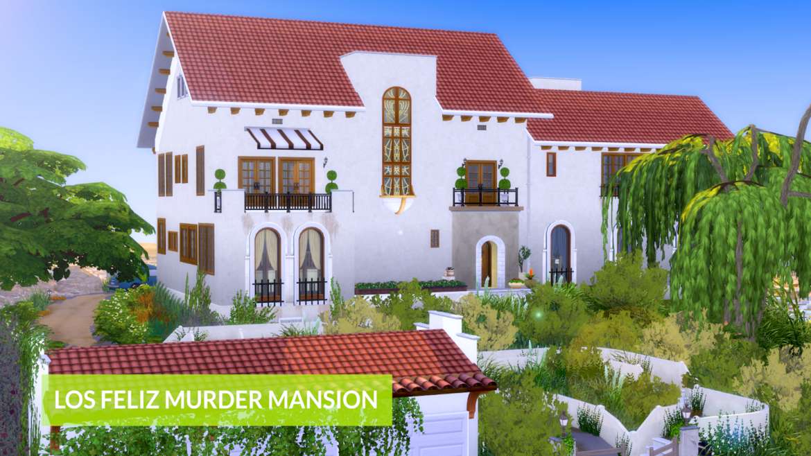 Los Feliz Murder Mansion - TS4 - NO CC