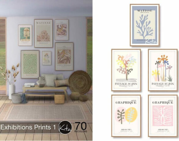 The Sims 4 Exhibitions Prints 1 at Ktasims