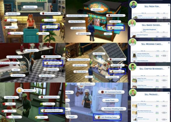 The Sims 4 Food & Beverage Supplier License
