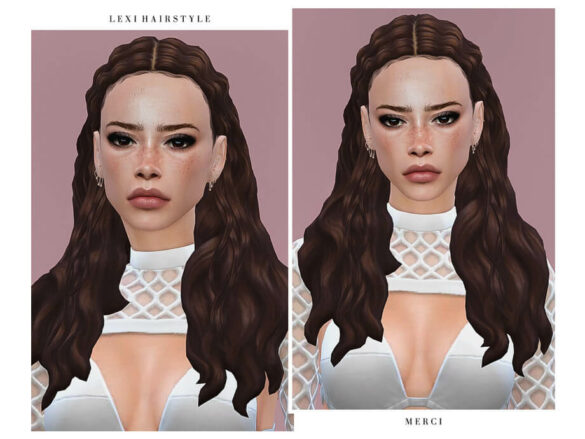 The Sims 4 Lexi Hair by -Merci-