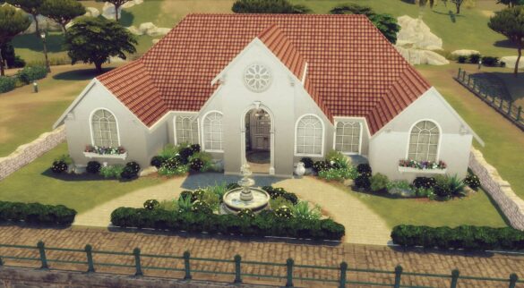 The Sims 4 NO CC - Tartosa Mansion