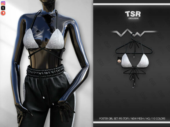 The Sims 4 POSTER GIRL SET-195 (TOP) BD643 by busra-tr