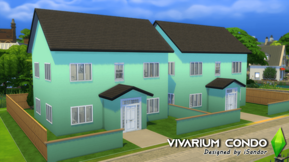 The Sims 4 Vivarium condo | Movie inspired house