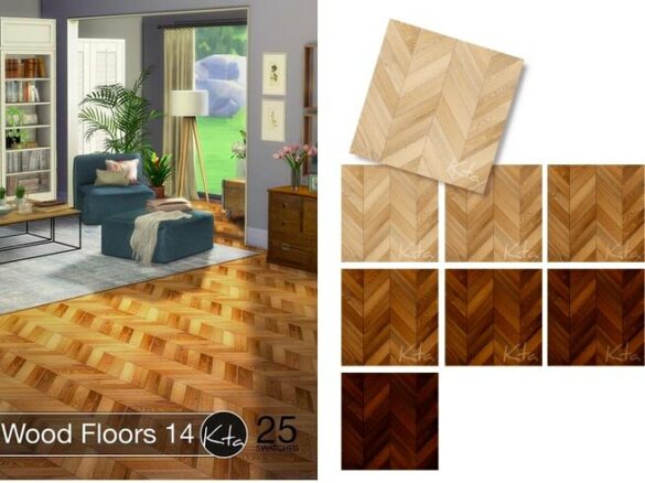 The Sims 4 Wood Floors 14 at Ktasims