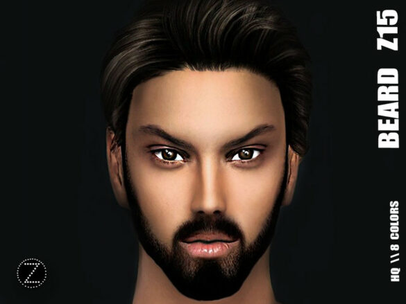 the sims 4 beard z15 by zenx at tsr