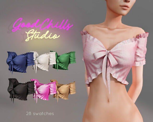 Sexy Top for the sims 4