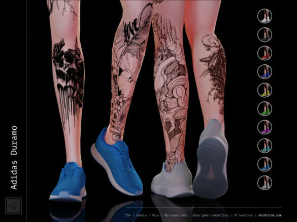 sims 4 adidas duramo