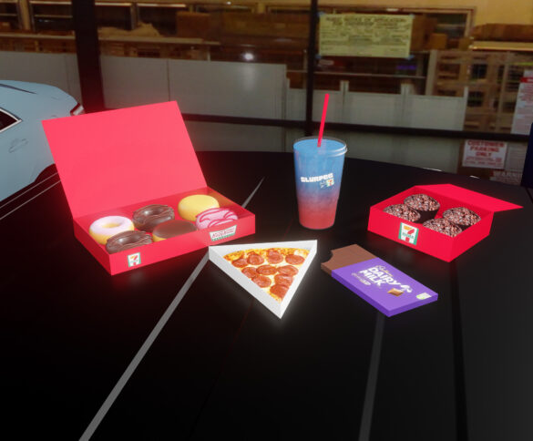 gas station snacks